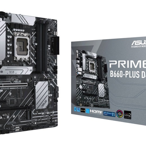 ASUS PRIME B660-PLUS D4 Intel B660 LGA 1700 ATX ASUS PRIME B660-PLUS D4 Intel B660 LGA 1700 ATX