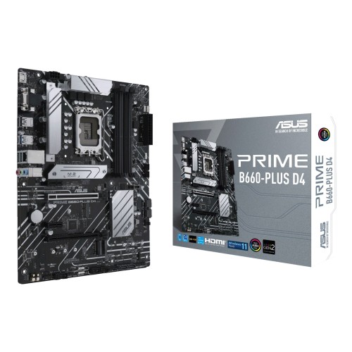 ASUS PRIME B660-PLUS D4 Intel B660 LGA 1700 ATX ASUS PRIME B660-PLUS D4 Intel B660 LGA 1700 ATX