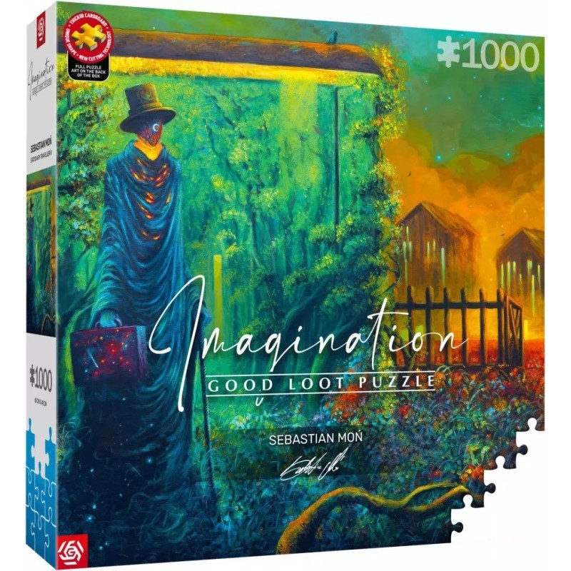 Puzzle Good Loot Imagination - Sebastian Moń: Stationary Traveller II 1000 pc(s) Puzzle Good Loot Imagination - Sebastian Moń: Stationary Traveller II 1000 pc(s)