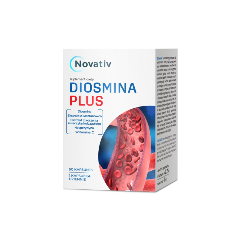 Novativ Diosmin Plus 60 capsules Novativ Diosmin Plus 60 capsules