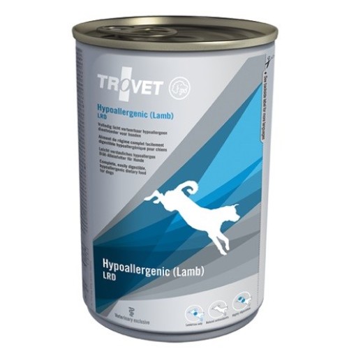 TROVET Hypoallergenic LRD with lamb - Wet dog food - 400 g TROVET Hypoallergenic LRD with lamb - Wet dog food - 400 g
