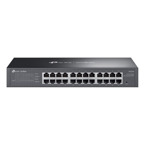 TP-Link Omada ES224G network switch Managed L2 Gigabit Ethernet (10/100/1000) Black TP-Link Omada ES224G network switch Managed L2 Gigabit Ethernet (10/100/1000) Black