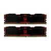 GOODRAM IRDM X 16GB (2x8GB) 3200MHz CL16 - IR-X3200D464L16SA/16GDC Black GOODRAM IRDM X 16GB (2x8GB) 3200MHz CL16 - IR-X3200D464L16SA/16GDC Black
