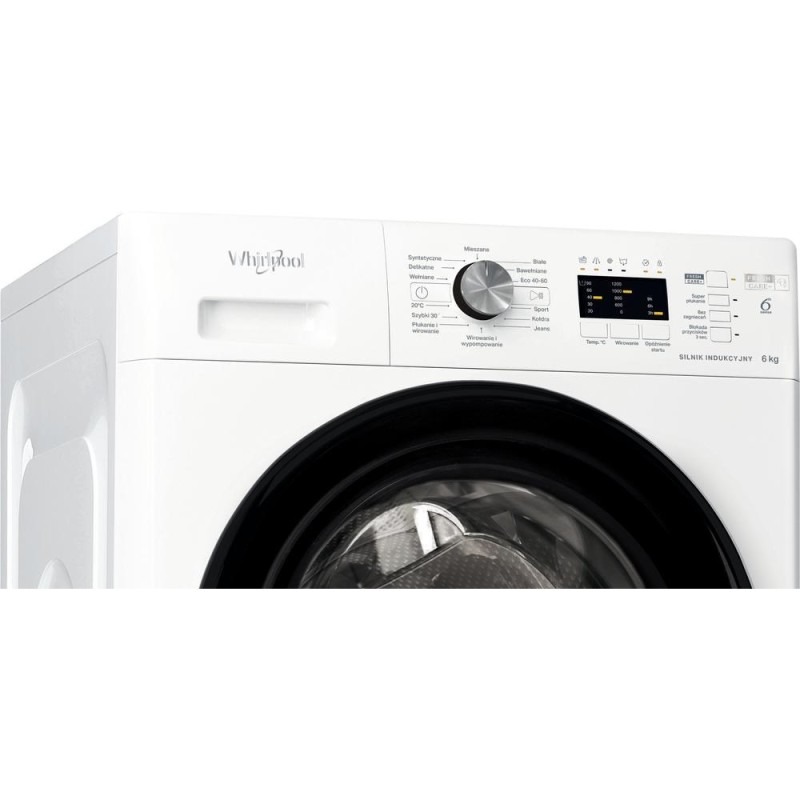 Whirlpool FFL 6238 B PL washing machine Front-load 6 kg 1200 RPM White Whirlpool FFL 6238 B PL washing machine Front-load 6 kg 1200 RPM White