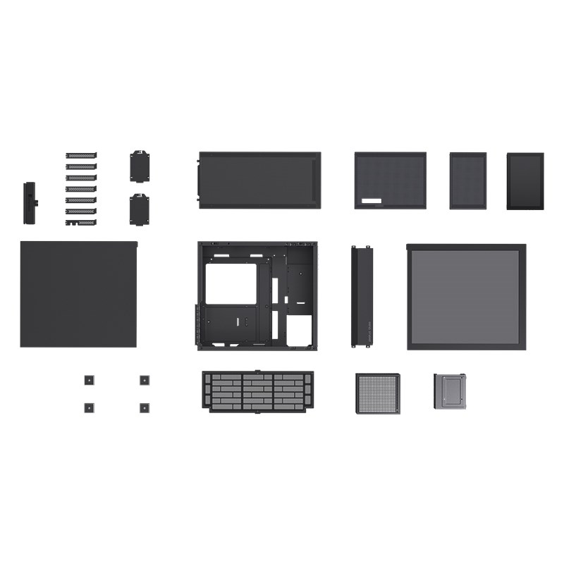 Computer Case JONSBO D41 MESH SCREEN Black Computer Case JONSBO D41 MESH SCREEN Black