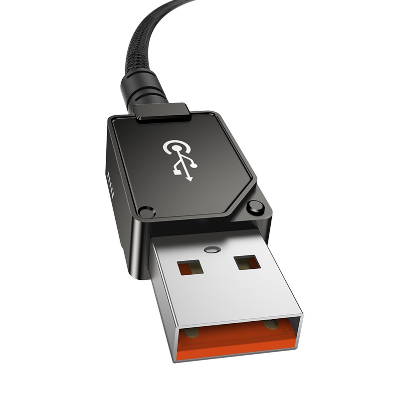 Baseus Unbreakable USB A to USB C cable 2 m 100 W Black Baseus Unbreakable USB A to USB C cable 2 m 100 W Black