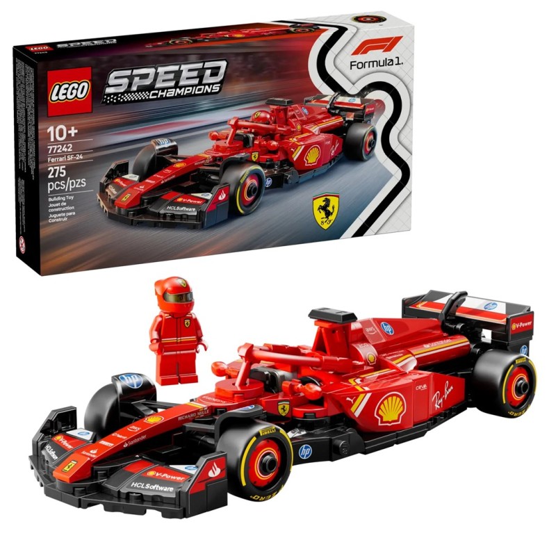 LEGO SPEED CHAMPIONS 77242 Ferrari SF-24 F1 Race Car LEGO SPEED CHAMPIONS 77242 Ferrari SF-24 F1 Race Car