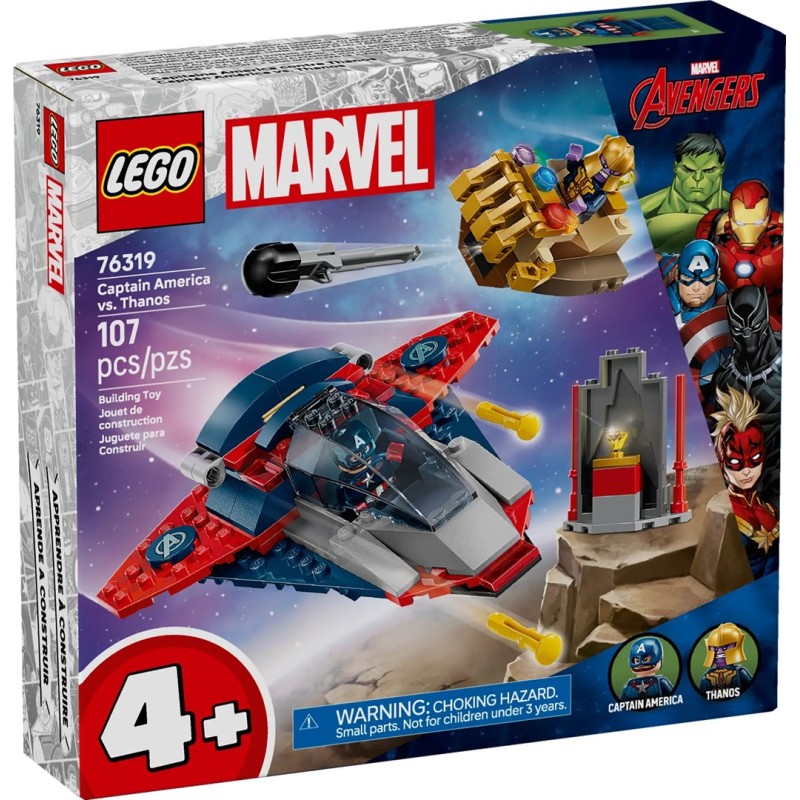 LEGO MARVEL 76319 Captain America vs Thanos