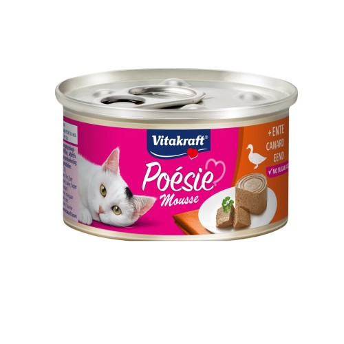 VITAKRAFT Poésie Mousse Duck - wet cat food - 85g VITAKRAFT Poésie Mousse Duck - wet cat food - 85g