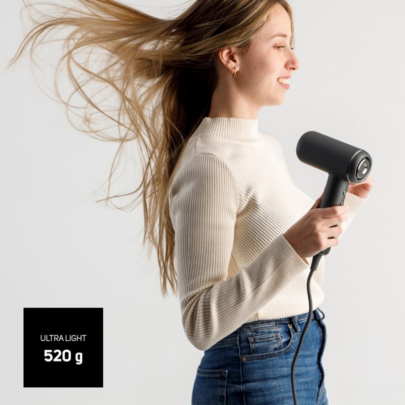 Taurus DIGITAL FORCE 2000 IONIC hair dryer 1800 W Black Taurus DIGITAL FORCE 2000 IONIC hair dryer 1800 W Black