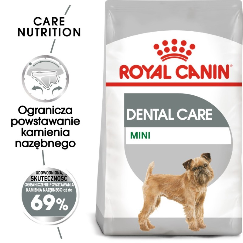 ROYAL CANIN CCN Mini Dental Care - dry food for adult dogs - 3kg ROYAL CANIN CCN Mini Dental Care - dry food for adult dogs - 3kg