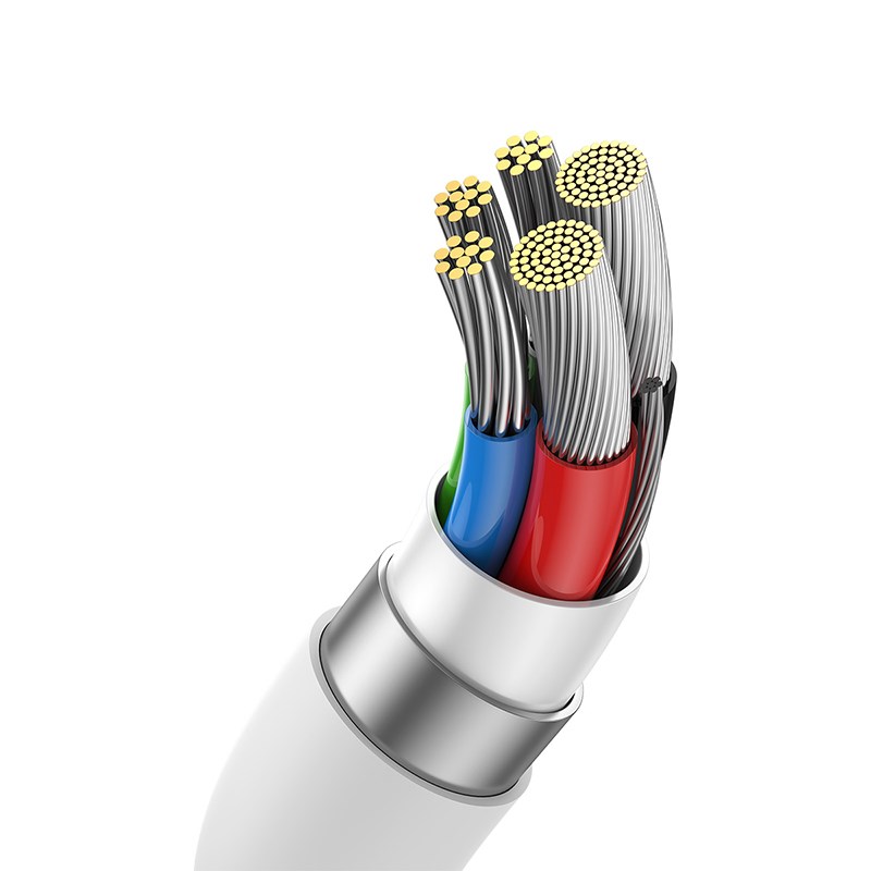 Baseus Superior USB C to USB C data cable 1 m 240 W White Baseus Superior USB C to USB C data cable 1 m 240 W White