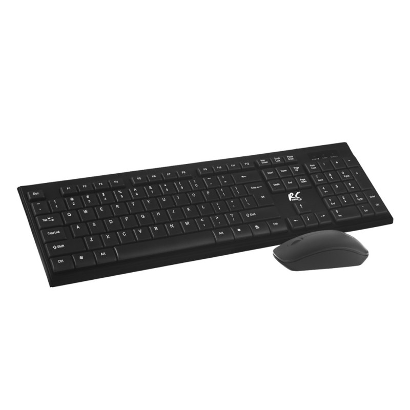 NanoRS Wireless Keyboard and Mouse Combo with Ergonomic Design – RS580 for Smooth and Efficient Use NanoRS Wireless Keyboard and Mouse Combo with Ergonomic Design – RS580 for Smooth and Efficient Use