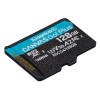 Kingston Technology 128GB microSDXC Canvas Go Plus Gen4 200MB/s A2 U3 V30 Card + Adapter