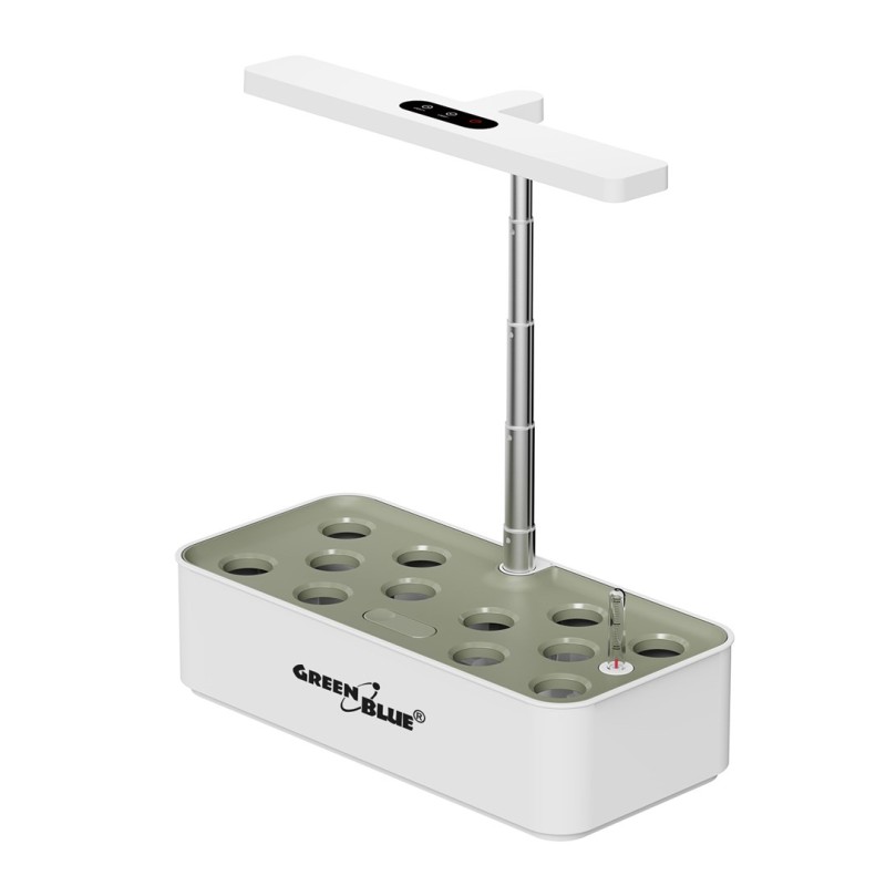 GreenBlue Intelligent Indoor Plant Growing System, SMART pot, 4L capacity, for 12 plants, full spectrum LEDs, GB133 GreenBlue Intelligent Indoor Plant Growing System, SMART pot, 4L capacity, for 12 plants, full spectrum LEDs, GB133