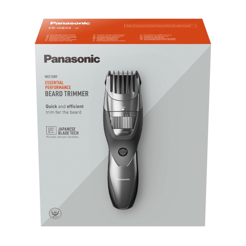 Panasonic ER-GB44 Battery 19 1 cm Wet & Dry Black Panasonic ER-GB44 Battery 19 1 cm Wet & Dry Black