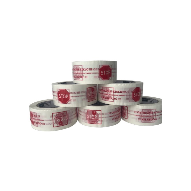 BSTech adhesive tape with print 48x100m 