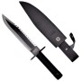 Cinema Classic Rambo I Large knife with leather scabbard CC-H1 360 mm Black
