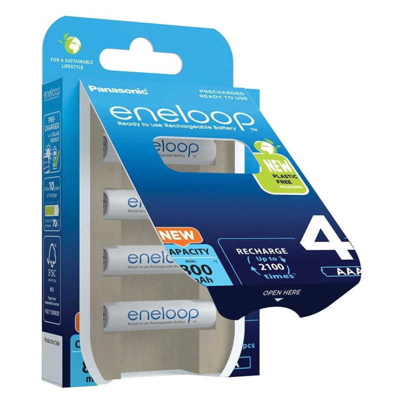PANASONIC ENELOOP AAA 800 mAh 4 szt PANASONIC ENELOOP AAA 800 mAh 4 szt