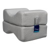 Orthopaedic two-piece lower limb cushion - TIMAGO SPACER Grey