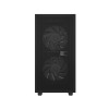 MSI MAG FORGE 100M Mid Tower Gaming Computer Case 'Black, 2x 120mm ARGB PWM Fan, 1x 120mm Fan, 1-6 ARGB Hub, Mystic Light Sync, Tempered Glass Panel, ATX, mATX, mini-ITX'