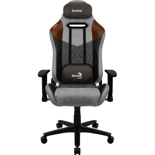 Aerocool DUKE AeroSuede Universal gaming chair Black, Brown, Grey Aerocool DUKE AeroSuede Universal gaming chair Black, Brown, Grey