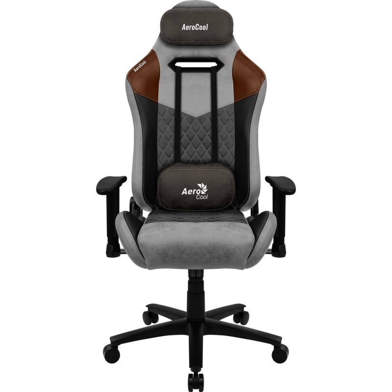 Aerocool DUKE AeroSuede Universal gaming chair Black, Brown, Grey Aerocool DUKE AeroSuede Universal gaming chair Black, Brown, Grey