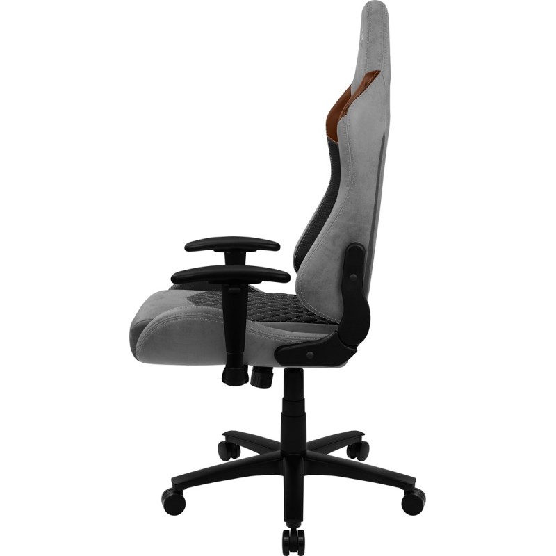 Aerocool DUKE AeroSuede Universal gaming chair Black, Brown, Grey Aerocool DUKE AeroSuede Universal gaming chair Black, Brown, Grey