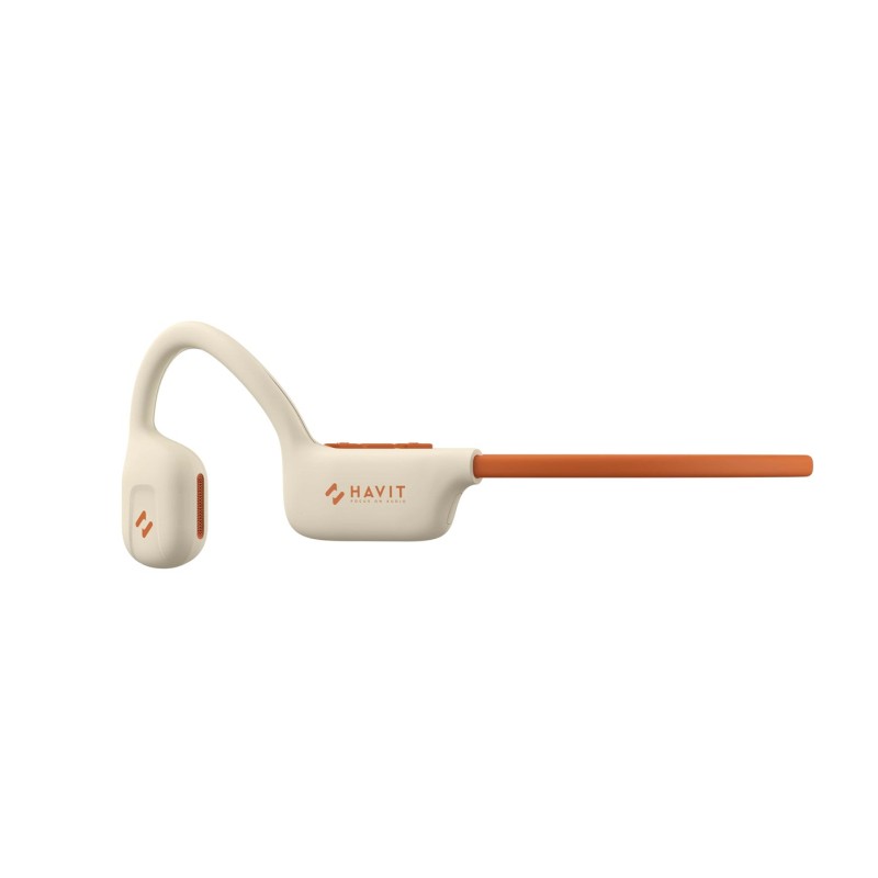 Havit E510BT Freego1 Air – Open Ear Air Conduction Headphones, beige Havit E510BT Freego1 Air – Open Ear Air Conduction Headphones, beige
