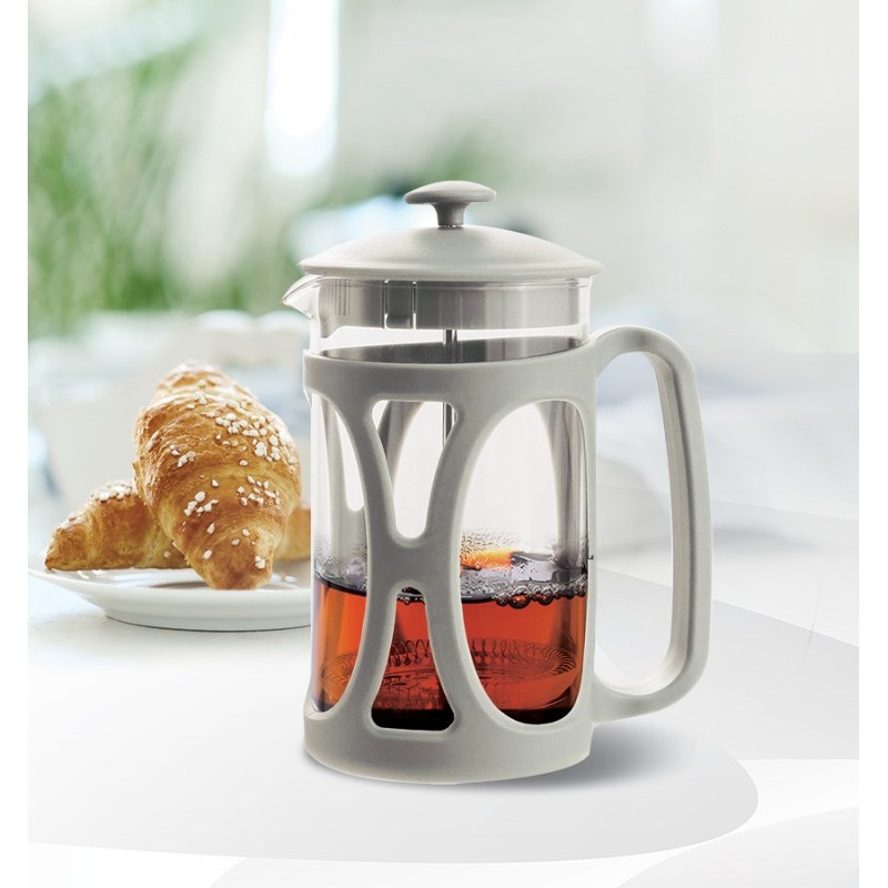 French press MAESTRO MR-1663 (MR-1663-1000-GRAY) 1000 ml Grey French press MAESTRO MR-1663 (MR-1663-1000-GRAY) 1000 ml Grey