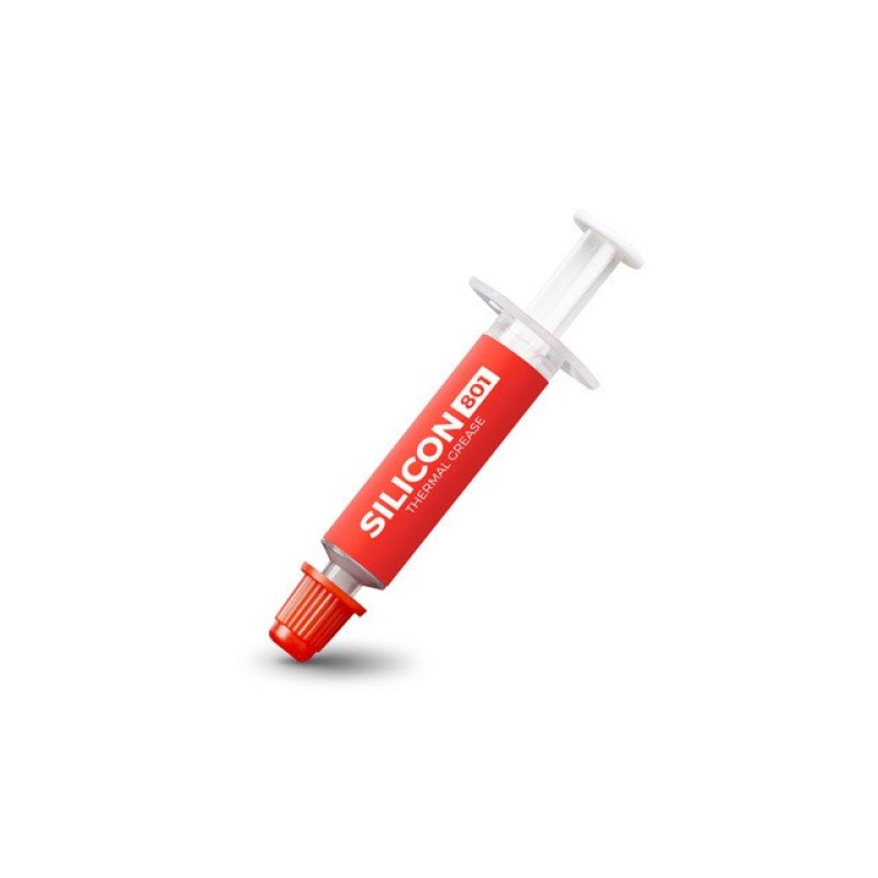 GENESIS SILICON 801 heat sink compound Thermal grease 0.5 g GENESIS SILICON 801 heat sink compound Thermal grease 0.5 g