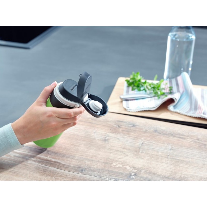 Leifheit 03249 travel mug 350 ml Black, Green Stainless steel Leifheit 03249 travel mug 350 ml Black, Green Stainless steel