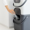 ROTHO Albula Anthracite - waste sorting container - 40l ROTHO Albula Anthracite - waste sorting container - 40l