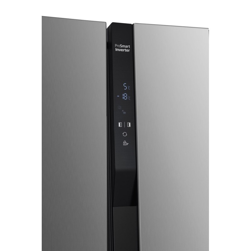 Beko GNO5322XPN side-by-side refrigerator Freestanding 532 L E Stainless steel