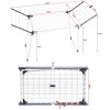 PROMIS MILANO clothes dryer, extendable, additional 4 wings PROMIS MILANO clothes dryer, extendable, additional 4 wings