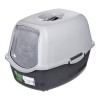 DIAMENTIQ BAYA light grey/dark grey - cat litter box - 55,5 x 40 x 38,7 cm DIAMENTIQ BAYA light grey/dark grey - cat litter box - 55,5 x 40 x 38,7 cm