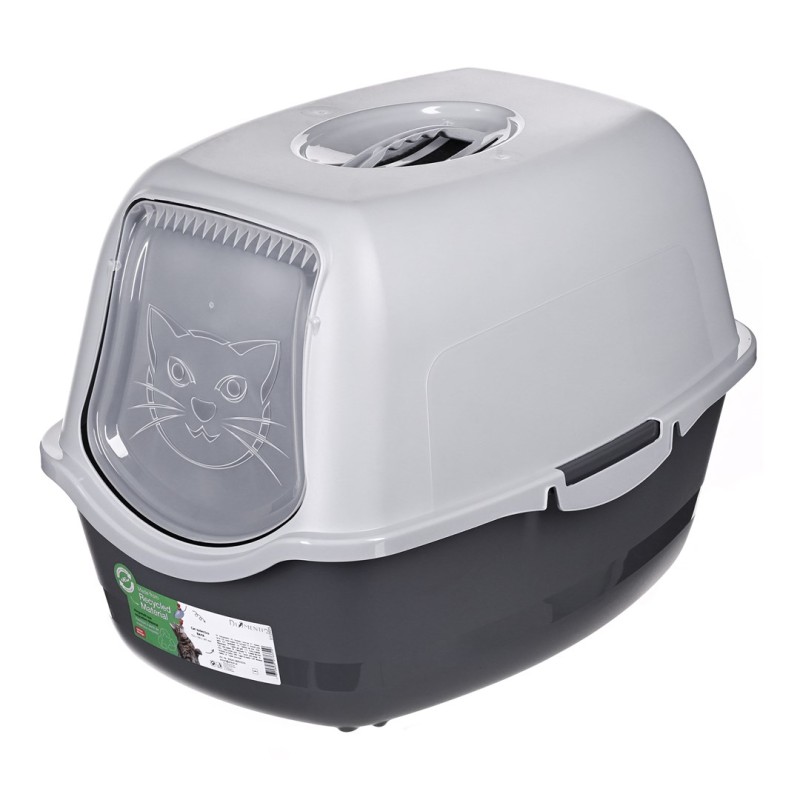 DIAMENTIQ BAYA light grey/dark grey - cat litter box - 55,5 x 40 x 38,7 cm DIAMENTIQ BAYA light grey/dark grey - cat litter box - 55,5 x 40 x 38,7 cm