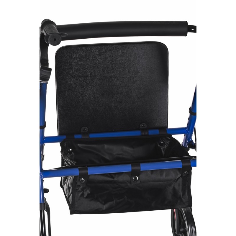 Lightweight aluminium four-wheel rehabilitation walker Lightweight aluminium four-wheel rehabilitation walker