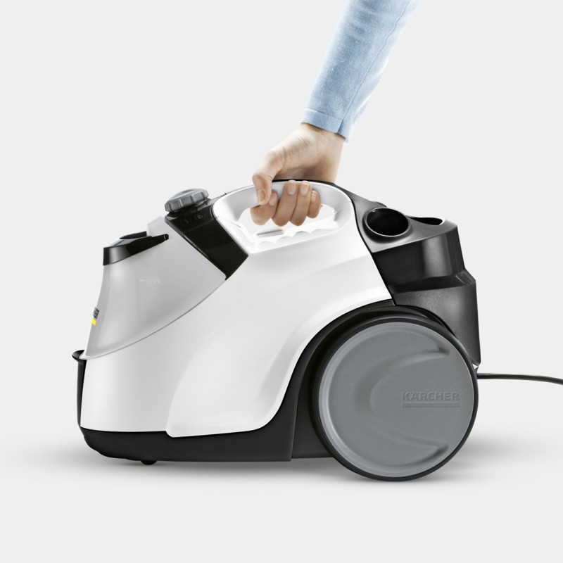 Kärcher SC 5 EasyFix IRON PLUG Cylinder steam cleaner 1.5 L 2250 W Black, White Kärcher SC 5 EasyFix IRON PLUG Cylinder steam cleaner 1.5 L 2250 W Black, White