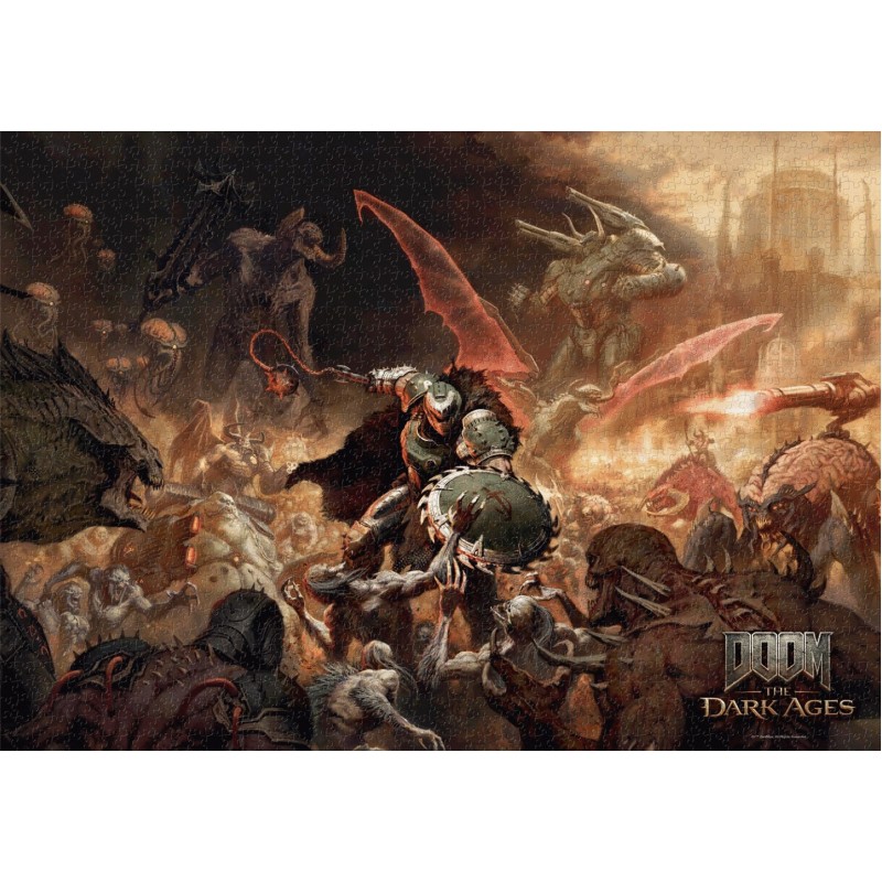 Puzzle Good Loot Gaming - Doom: The Dark Ages - Slayer's Rage 1000 pc(s) Puzzle Good Loot Gaming - Doom: The Dark Ages - Slayer's Rage 1000 pc(s)