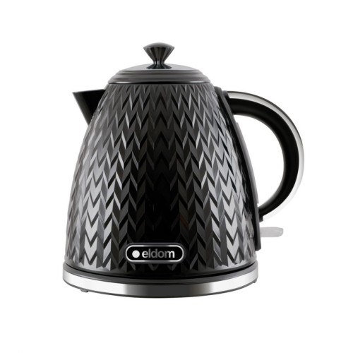 ELDOM NELA kettle, 1.7 l capacity, 2000 W power, black ELDOM NELA kettle, 1.7 l capacity, 2000 W power, black