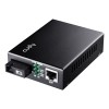 Cudy MC100GSB-60A network media converter 1000 Mbit/s Multi-mode, Single-mode Black