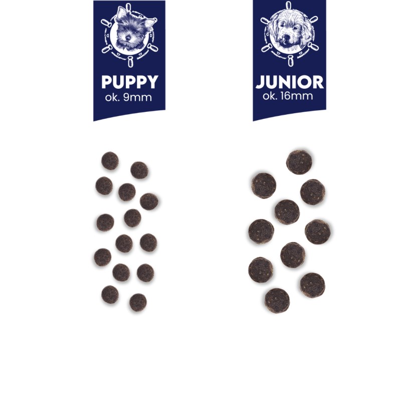 BALTICA Excellent Junior Salmon Large and X-large breeds - dry dog food - 3kg BALTICA Excellent Junior Salmon Large and X-large breeds - dry dog food - 3kg