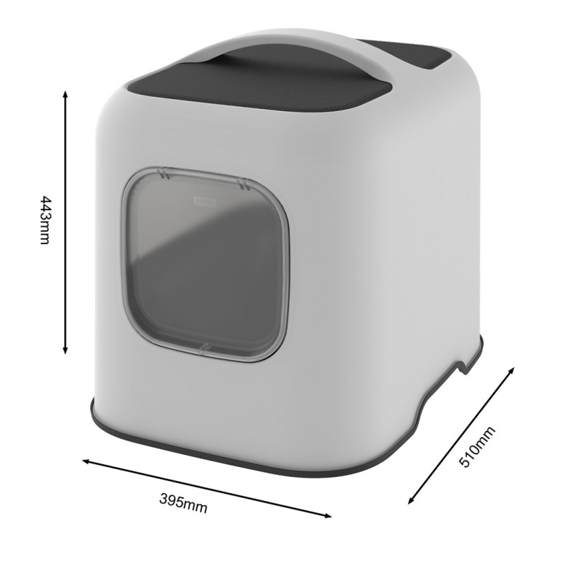 ROTHO Biala White - cat litter box ROTHO Biala White - cat litter box