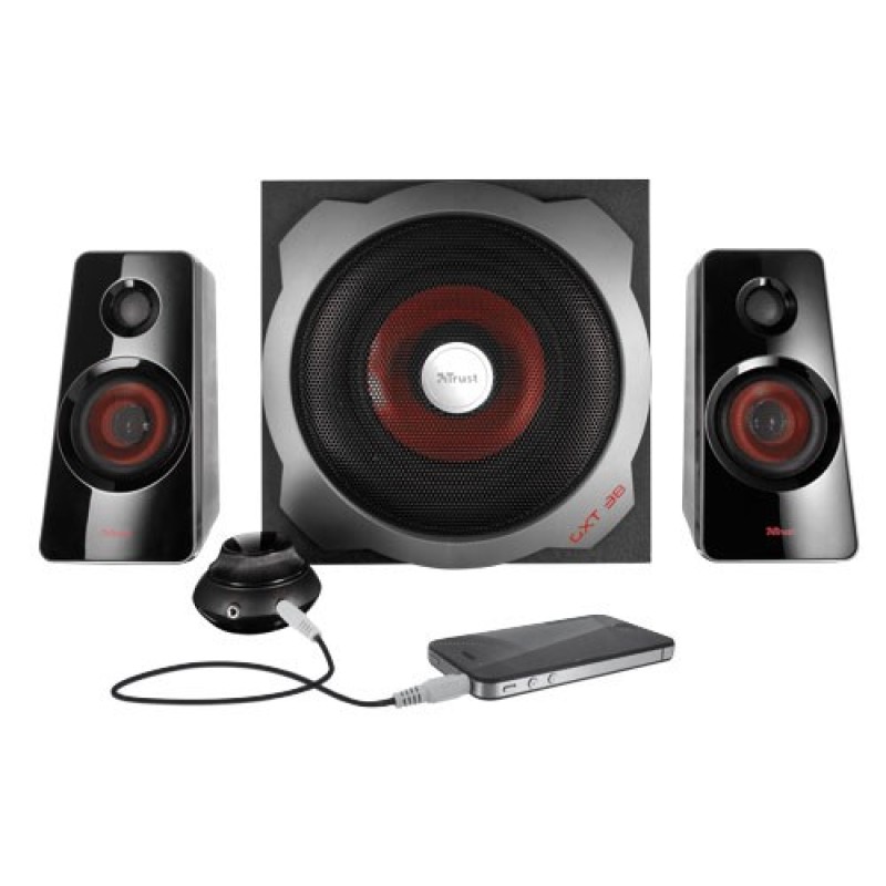 Trust GXT 38 2.1 Black Wired 60 W Trust GXT 38 2.1 Black Wired 60 W