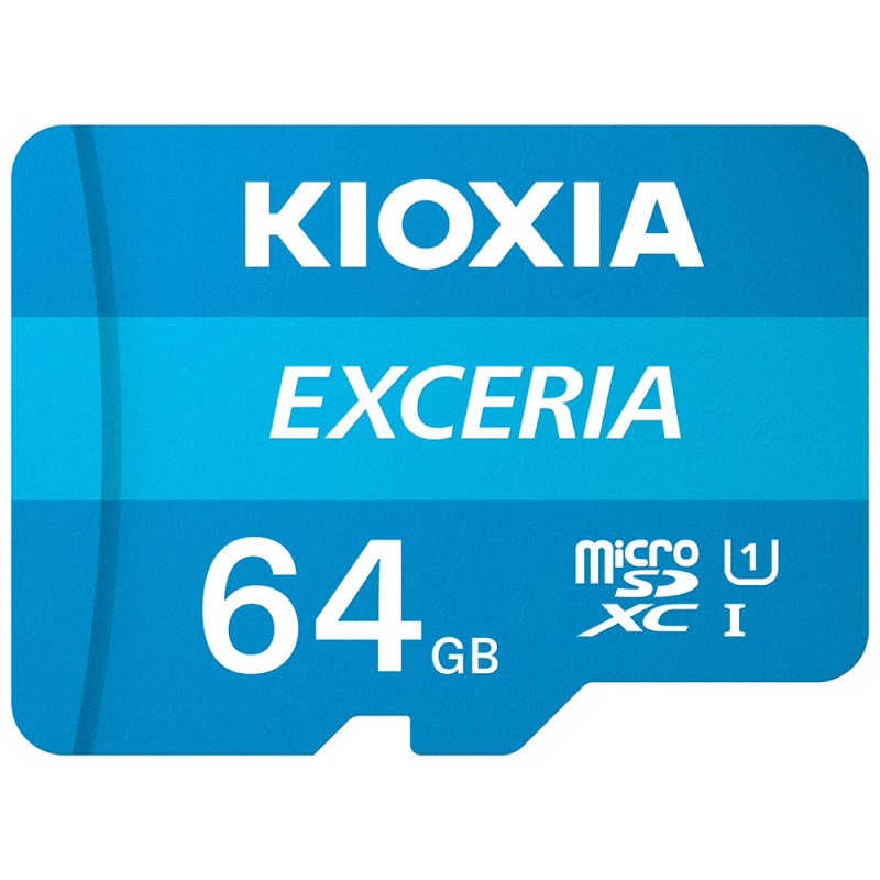 Kioxia Exceria memory card 64 GB MicroSDXC Class 10 UHS-I