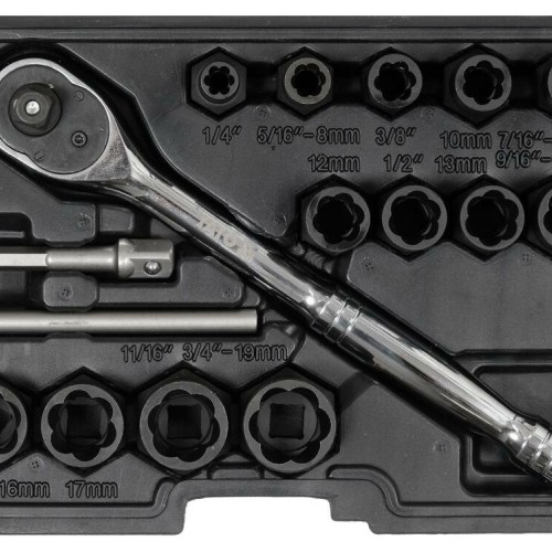 Yato YT-05897 screw/bolt extractor 16 pc(s)