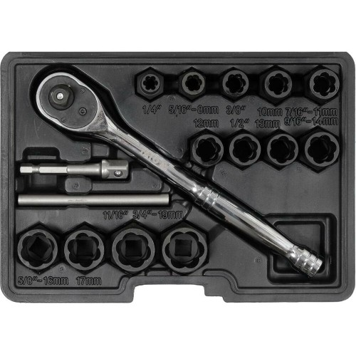 Yato YT-05897 screw/bolt extractor 16 pc(s) Yato YT-05897 screw/bolt extractor 16 pc(s)