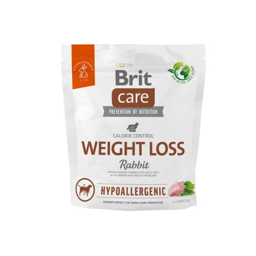 BRIT Care Hypoallergenic Adult Weight Loss Rabbit - dry dog food - 1 kg BRIT Care Hypoallergenic Adult Weight Loss Rabbit - dry dog food - 1 kg