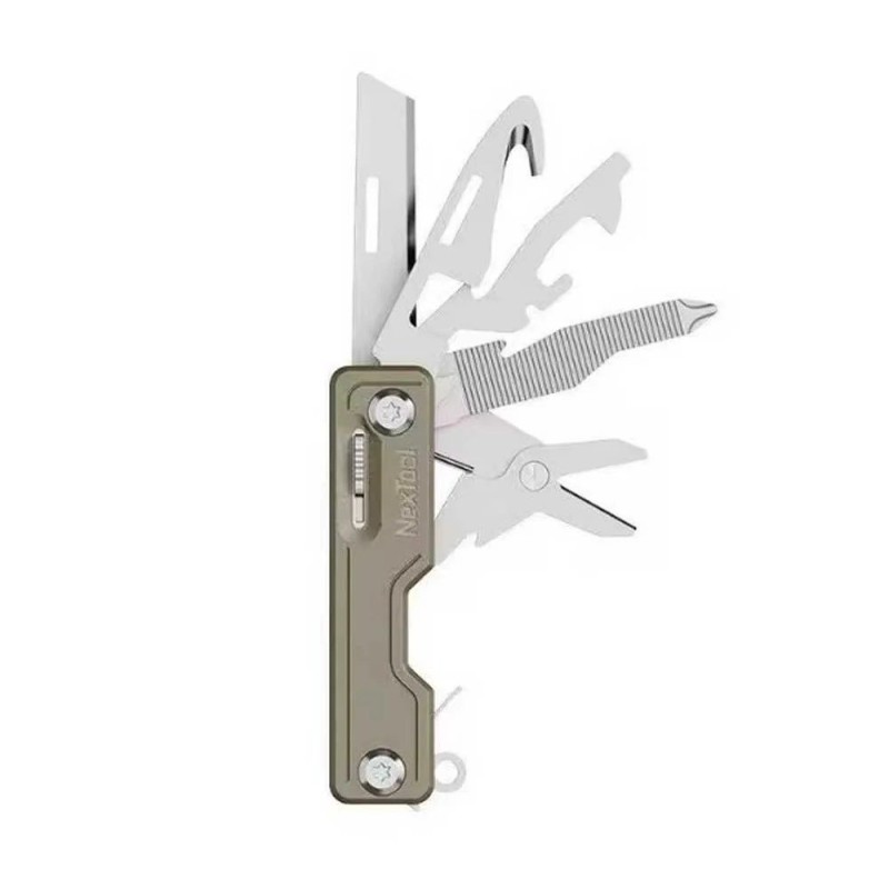 NexTool NE20100 10-in-1 multi-tool knife, khaki NexTool NE20100 10-in-1 multi-tool knife, khaki
